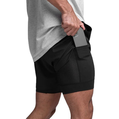 EchelonMilieu™ Elite 2-in-1 Performance Shorts