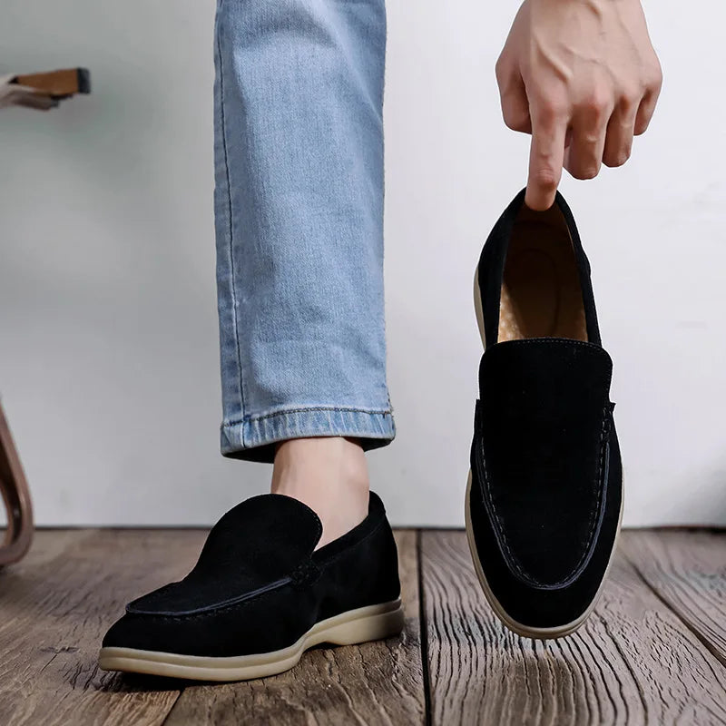 Luxe Suede Loafers