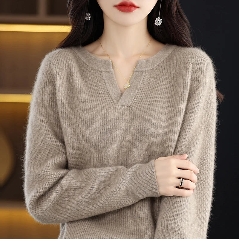 Luxe Mink Cashmere Sweater