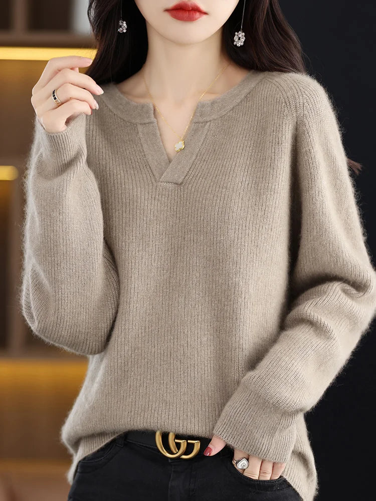 Luxe Mink Cashmere Sweater