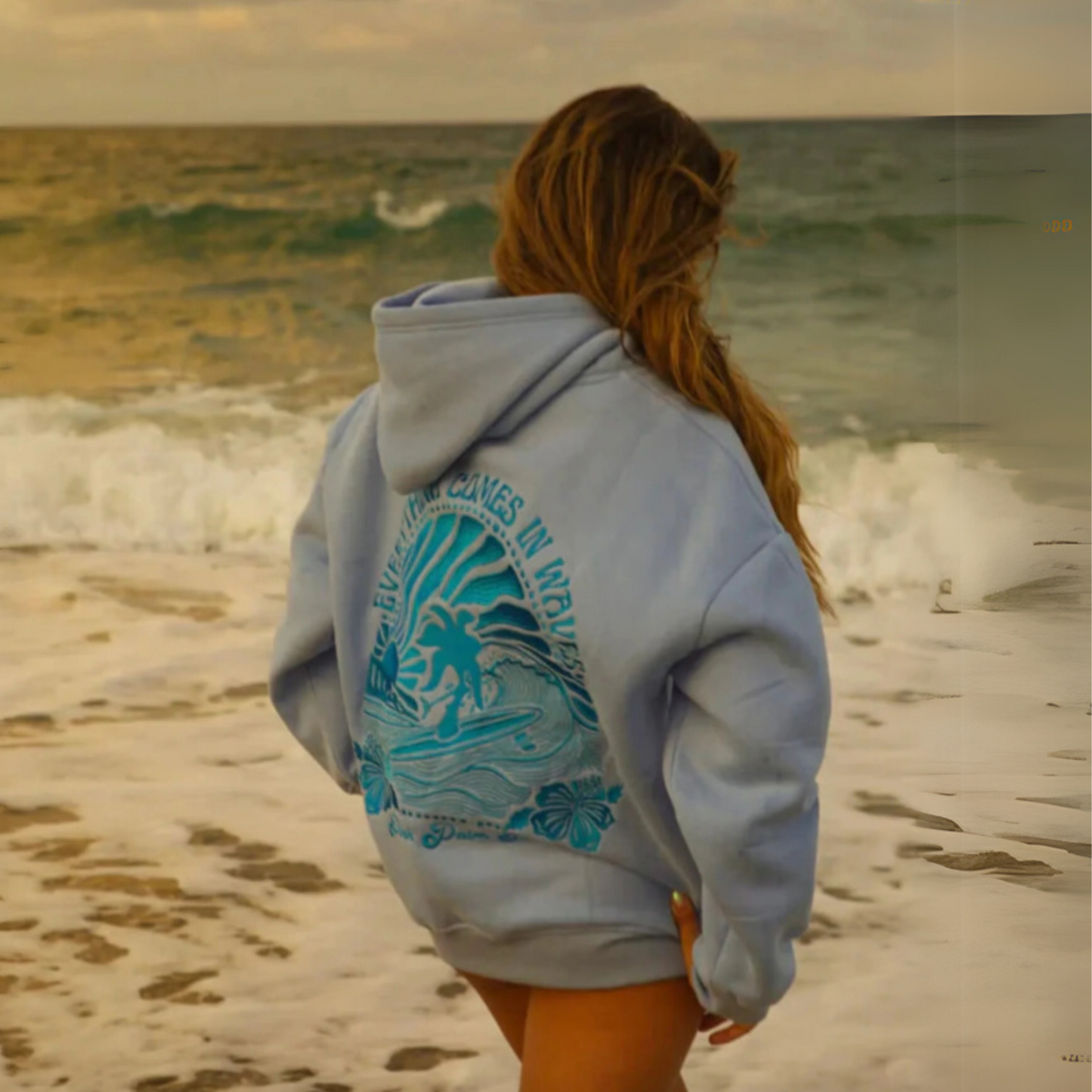 Sunset Waves Hoodie🌊 (Buy one GET one FREE ONLY)